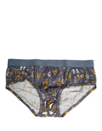 Grauer Jazz Cocktail Herren Brando Brief Unterwäsche
