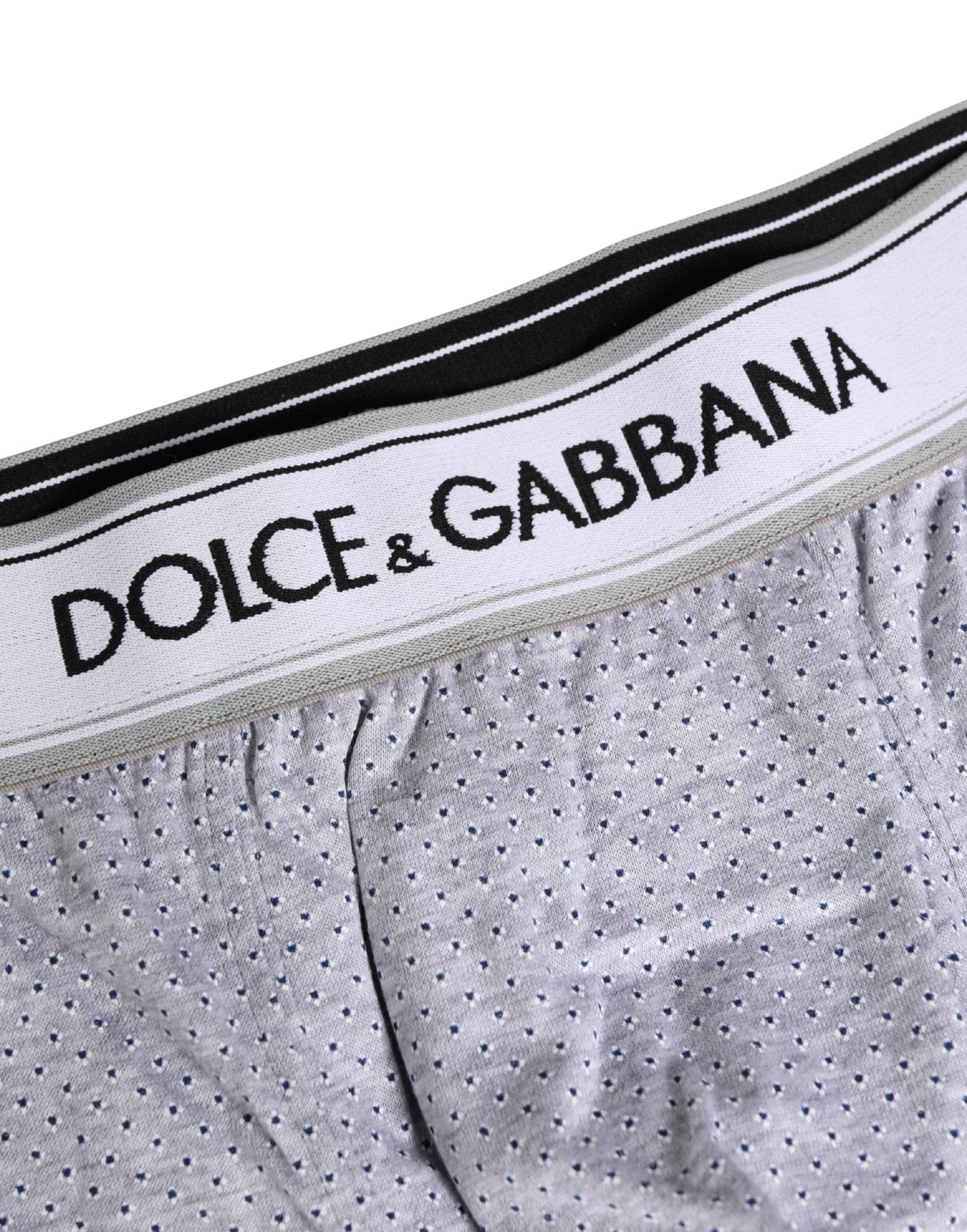 Graues Logo Baumwolle Herren Regular Boxershorts