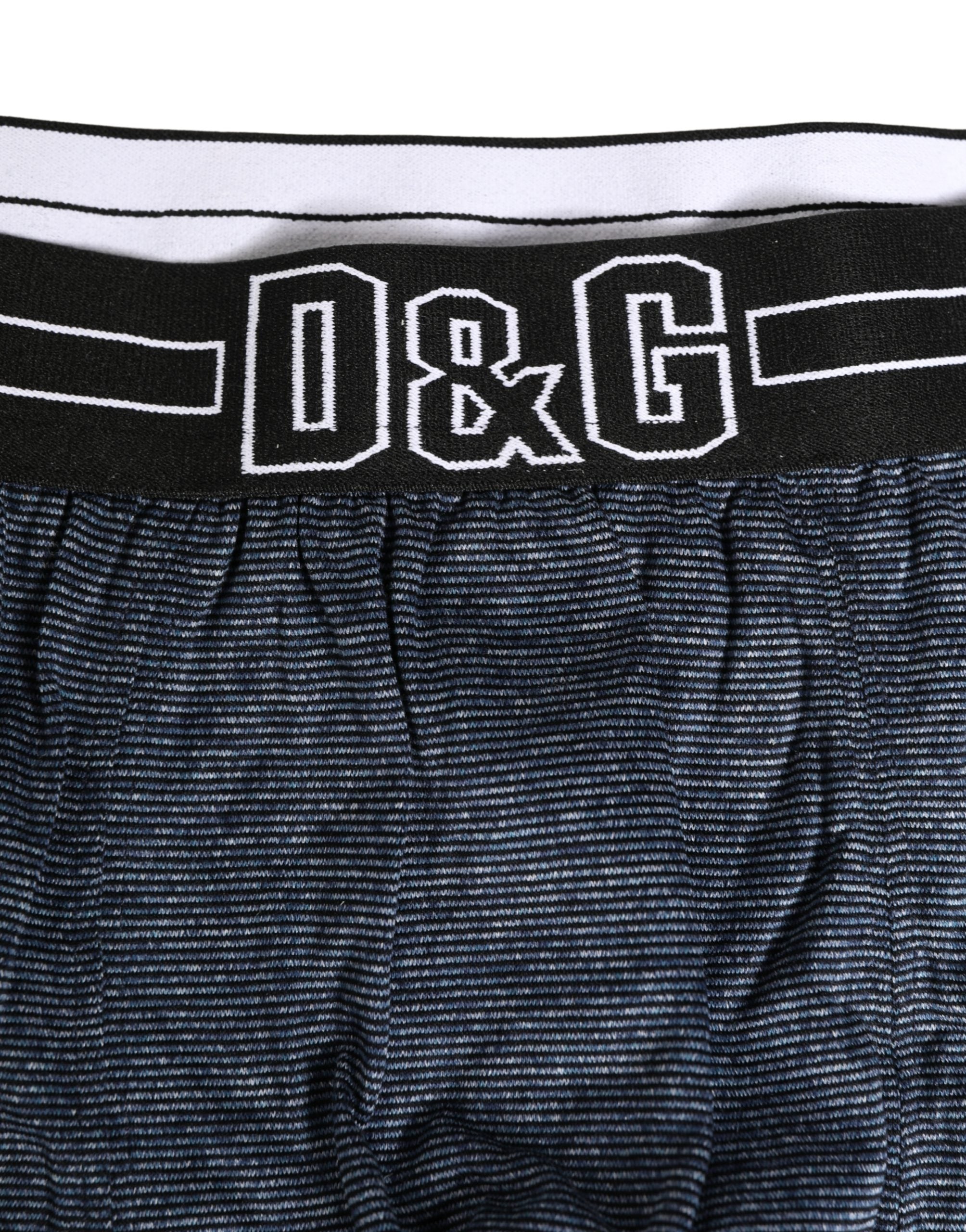 Dunkelblaues Logo Baumwolle Regular Boxer Unterwäsche