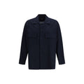 Camicia in cotone blu