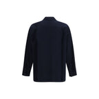 Camicia in cotone blu