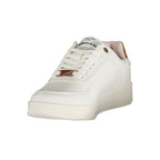 Weiß Polyurethan Damen Sneaker