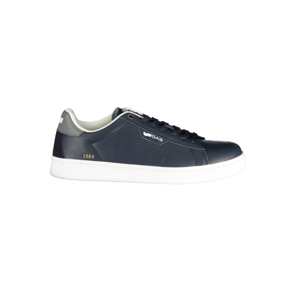 Scarpa da ginnastica da uomo in poliuretano blu