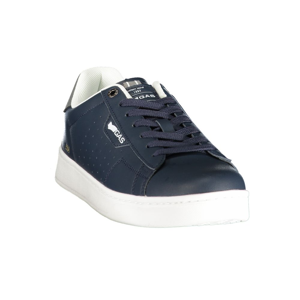 Scarpa da ginnastica da uomo in poliuretano blu