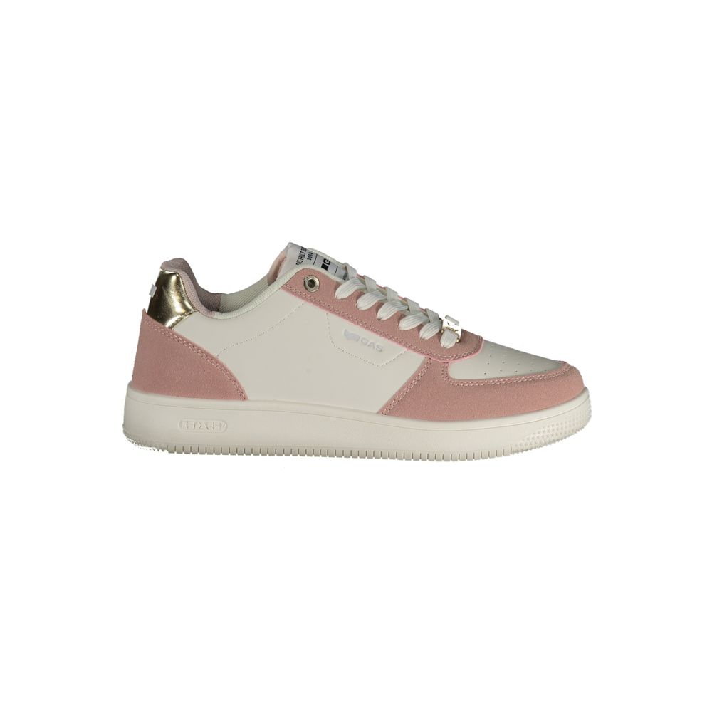 White Polyurethane Women's Sneaker