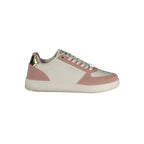 White Polyurethane Women's Sneaker