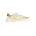 Beige Polyurethane Men Sneaker
