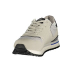 Grauer Polyurethan Herren-Sneaker