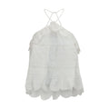 White Polyester Blouse
