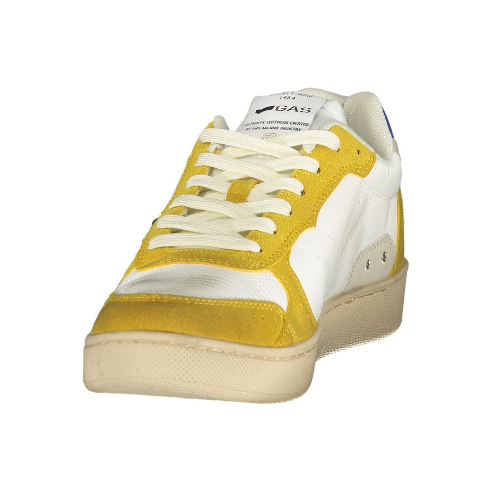 Herren-Sneaker aus weißem Polyester