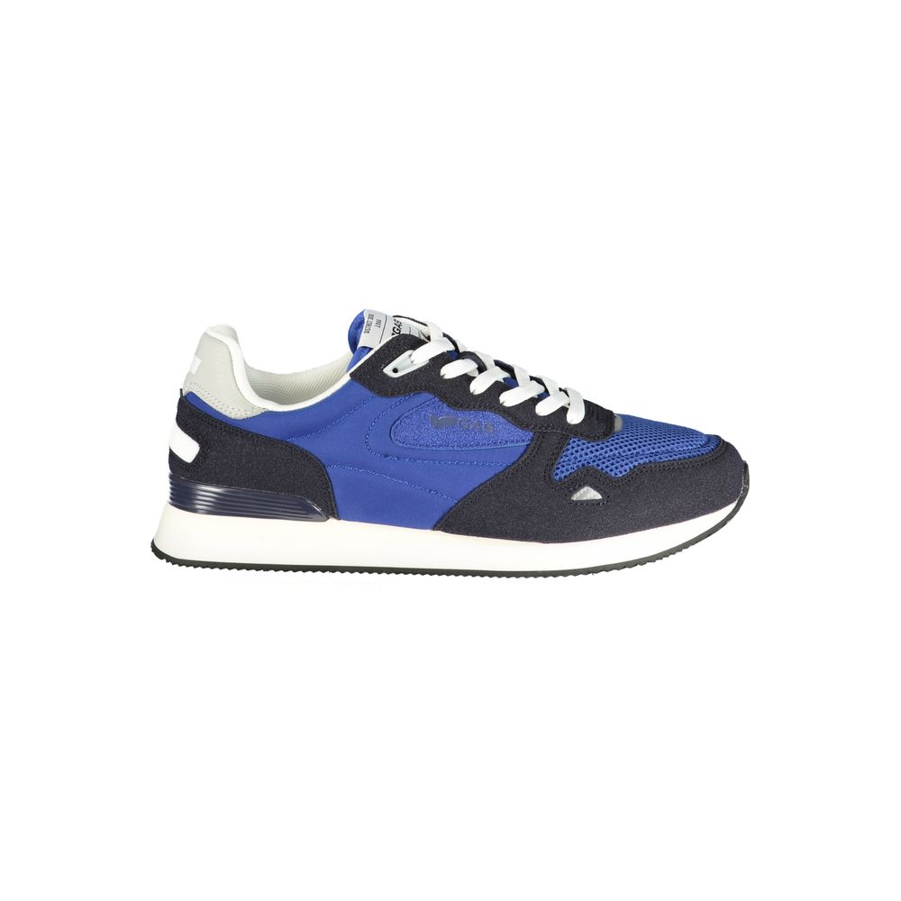 Blauer Herren-Sneaker aus Polyester