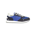 Blauer Herren-Sneaker aus Polyester