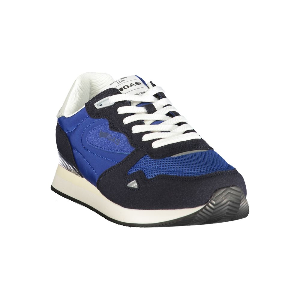 Blauer Herren-Sneaker aus Polyester