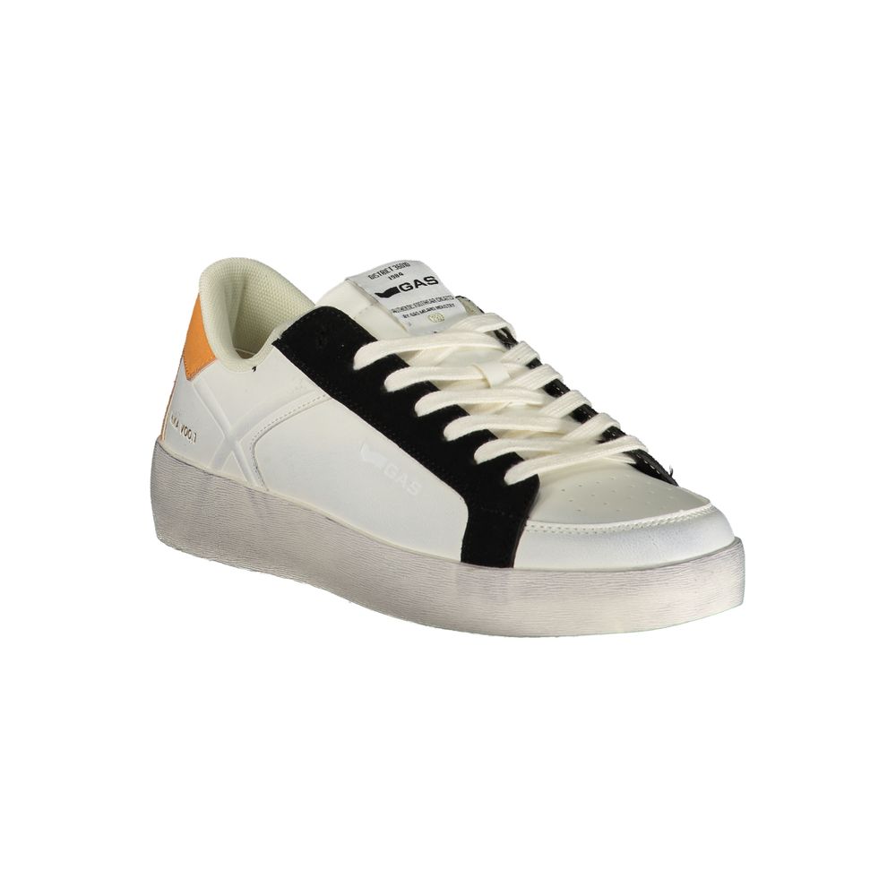 Herren-Sneaker aus weißem Polyurethan