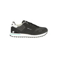 Nero Polyurethane Men Sneaker