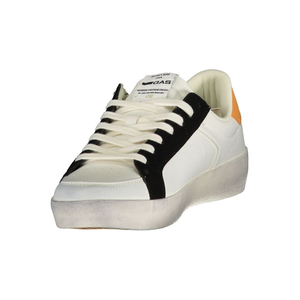 Herren-Sneaker aus weißem Polyurethan