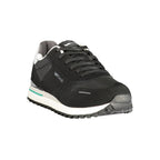 Nero Polyurethane Men Sneaker