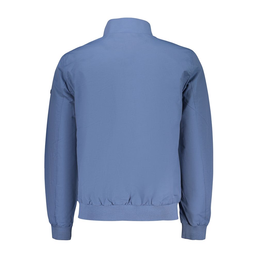 Herrenjacke aus blauer Baumwolle