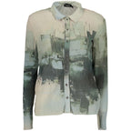 Verde Polyester Women Shirt