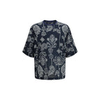 Mehrfarbiges Baumwoll-T-Shirt