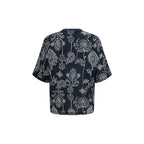 Mehrfarbiges Baumwoll-T-Shirt