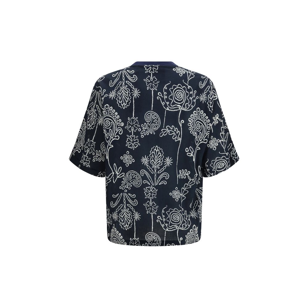 Mehrfarbiges Baumwoll-T-Shirt