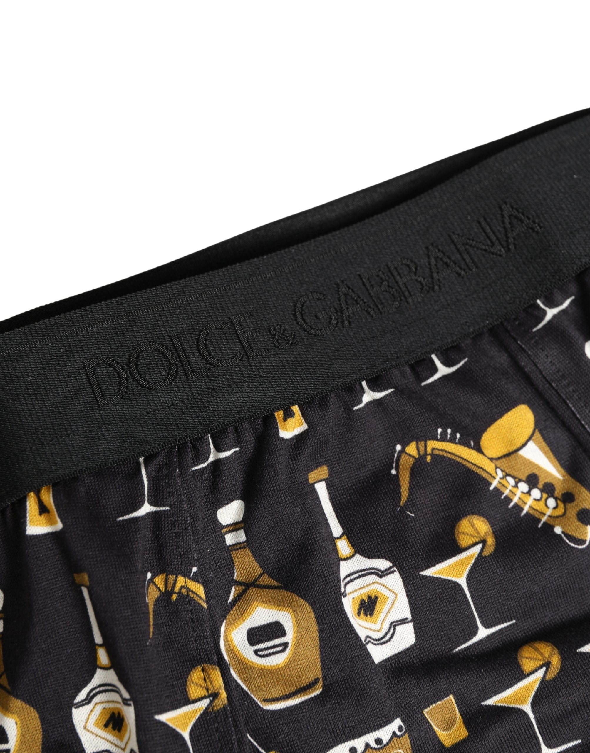Black Jazz Cocktail Men Brando Brief Unterwäsche