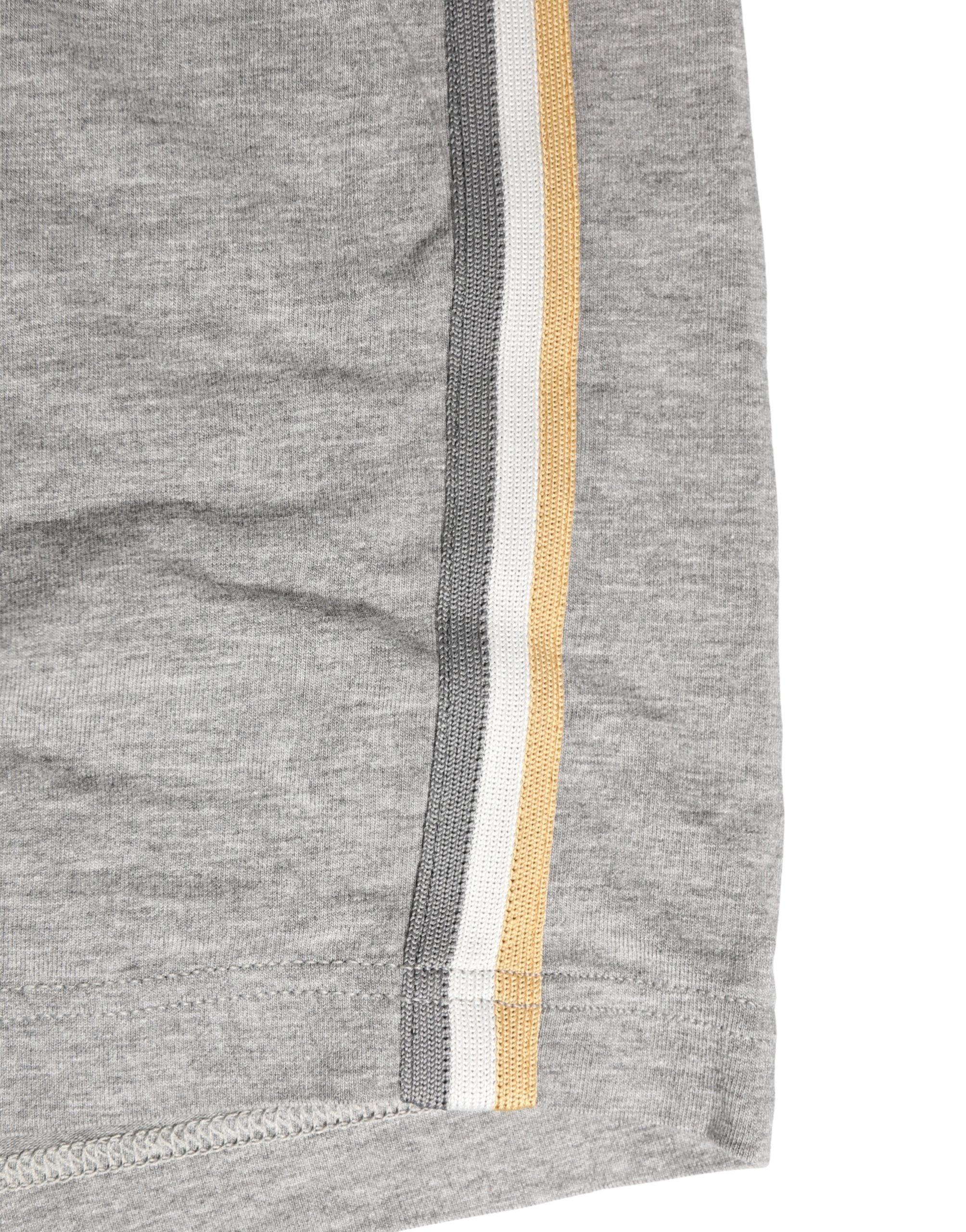 Grauer Logo-Bund Baumwolle Herren Boxershorts