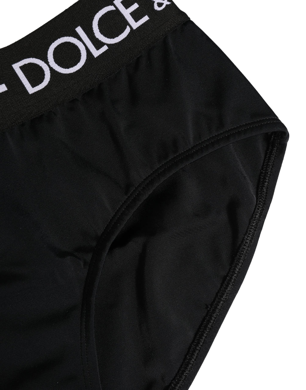 Black Nylon Stretch Culotte Panty Underwear