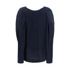 Blue Viscose Blouse