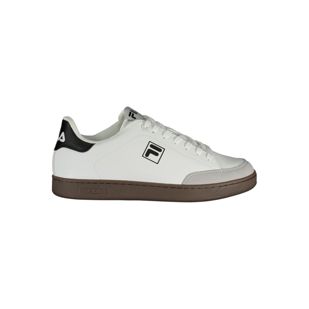 Herren-Sneaker aus weißem Polyurethan