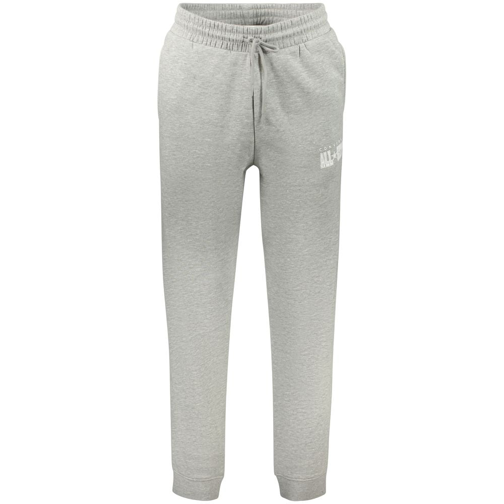Graue Herren-Jogginghose aus Baumwolle