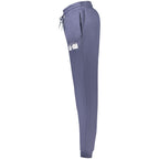 Blue Cotton Men's Sweatpants