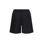 Black Nylon Bermuda Shorts