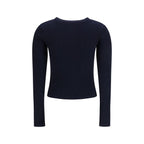 Blue Cotton Cardigan