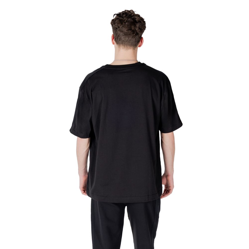 Schwarze Sportbekleidung aus Baumwolle
