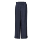 Blue Modal Casual Pants