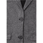 Blue Polyester Blazer
