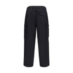 Black Polyamide Cargo Pants