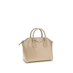Beige Kalbsleder Bos Taurus Handtasche