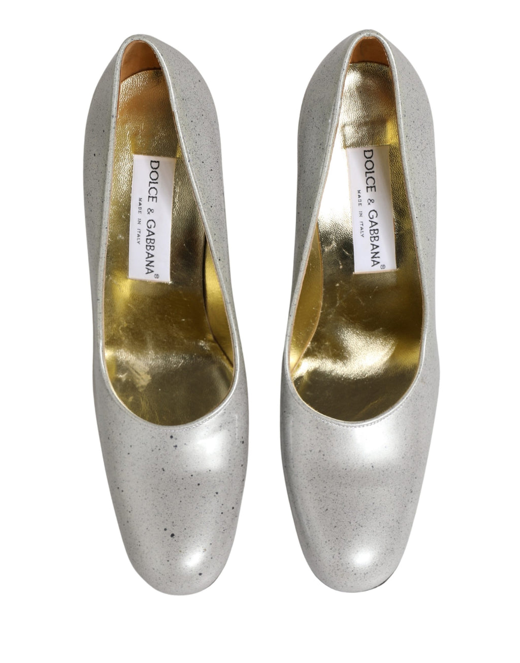 Weiße Leder High Heels Damen Pumps