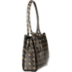 Braune Polyurethan Damenhandtasche