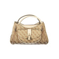 Beige Poliuretano Women Handbag