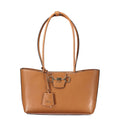Braune Polyurethan Damenhandtasche
