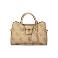 Black Polyurethane Women Handbag