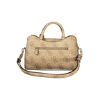 Black Polyurethane Women Handbag