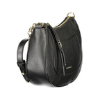 Schwarze Leder-Damenhandtasche