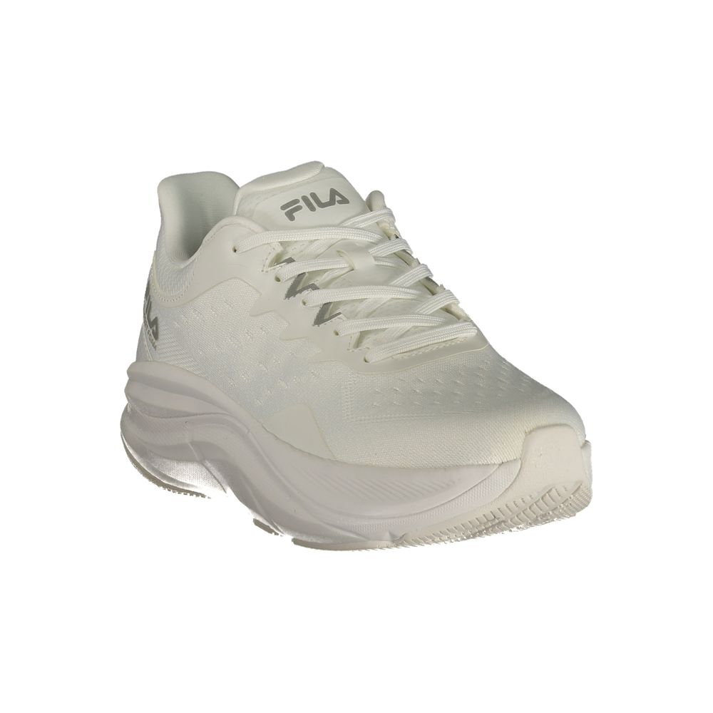 Weißer Polyester-Sneaker für Damen