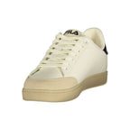 Men's White Polyester Sneaker