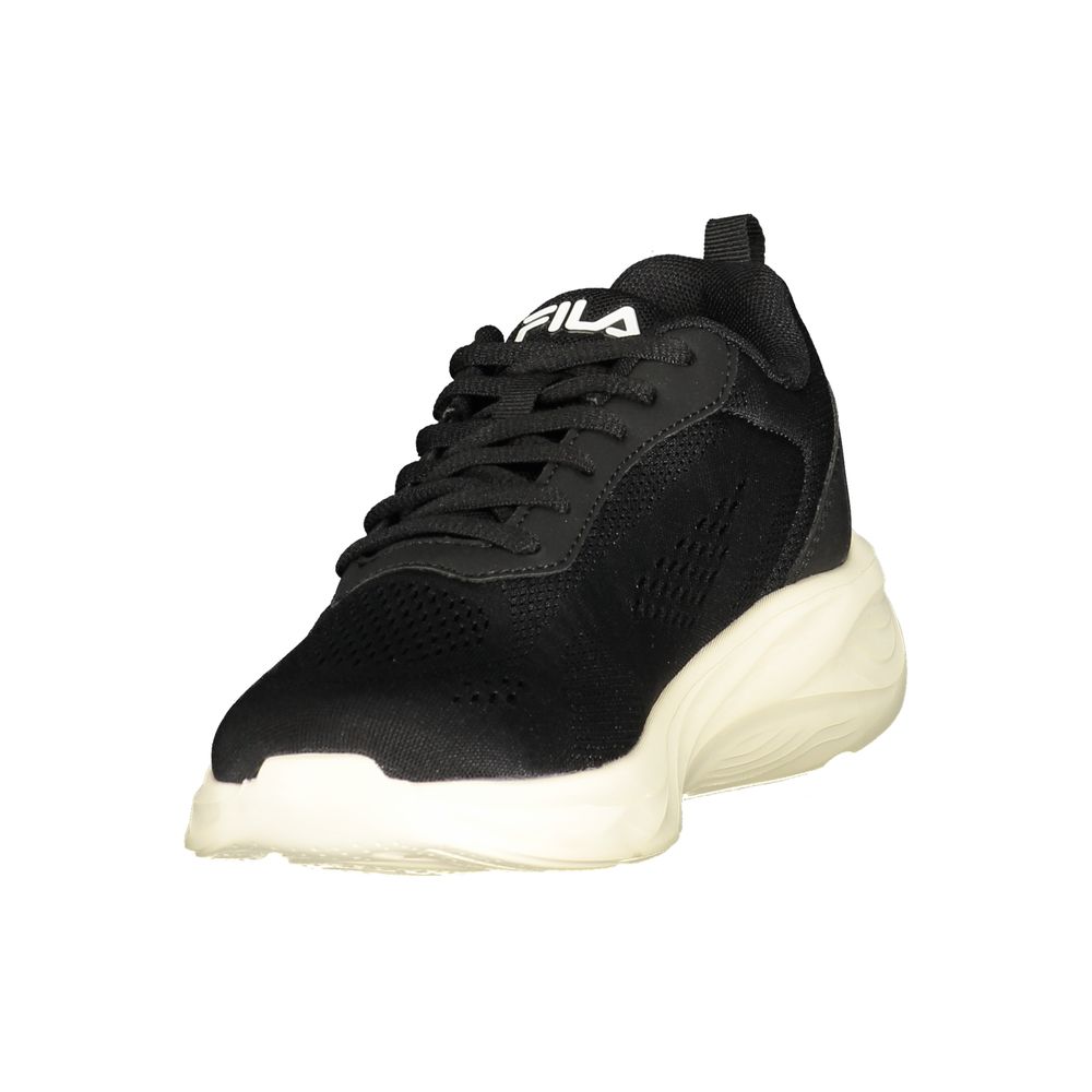 Damen-Sneaker aus schwarzem Polyester